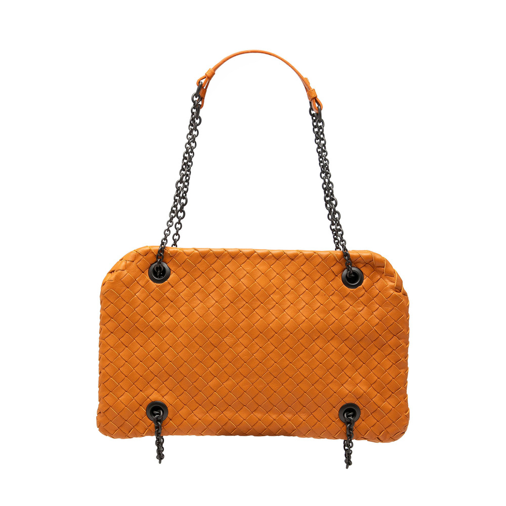 Pre-Loved Bottega Veneta Nappa Intrecciato Duo Shoulder Bag